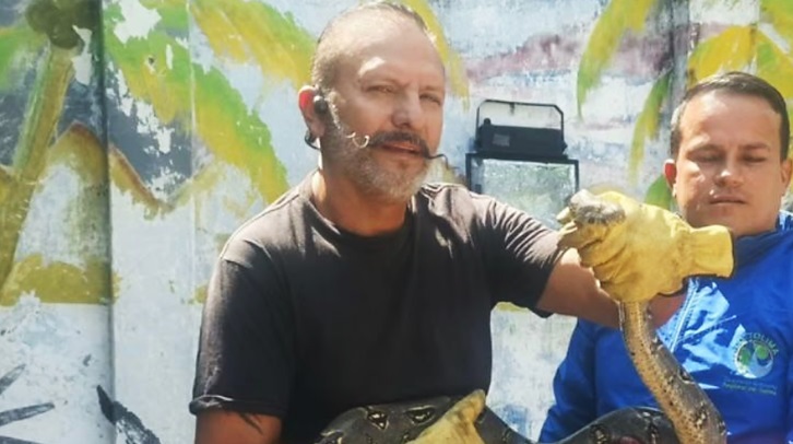 Alejandro Paz, el hombre que rescata animales en medio de los incendios forestales del Tolima